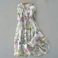 Florence | Wildflower Belted Maxi Dress